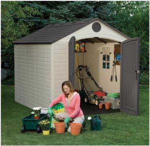 Large Resin Shed - 8 x 10 Plastic Shed