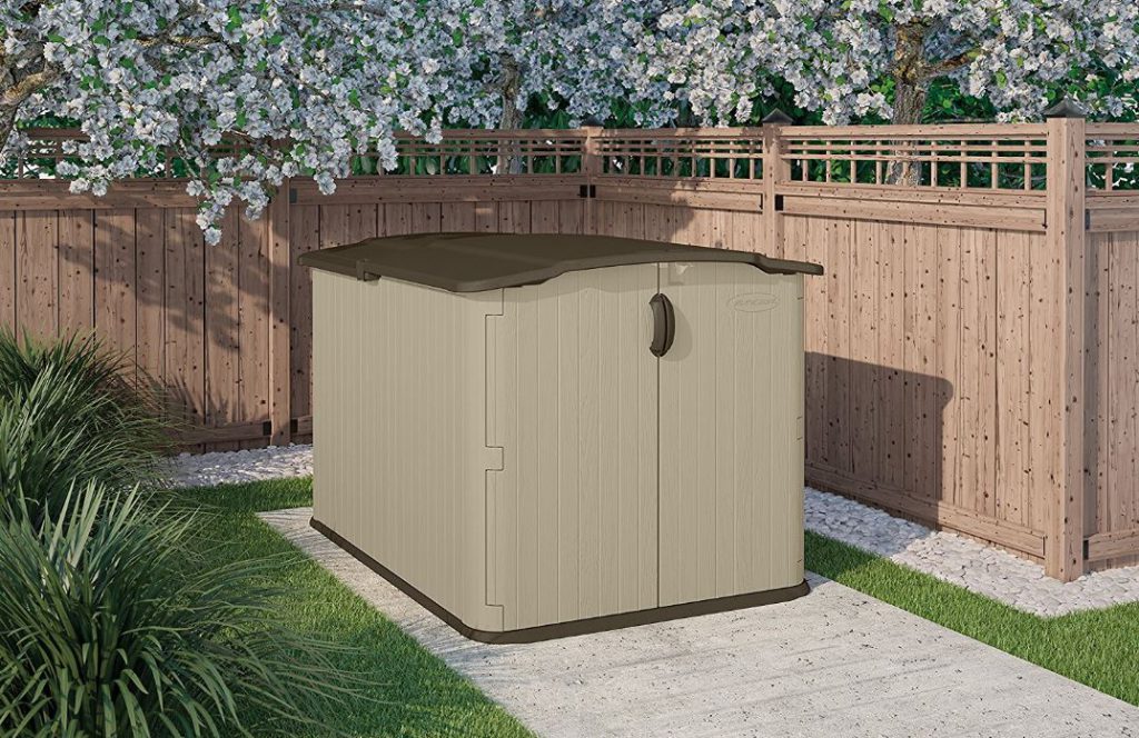Low Height Shed - Suncast Glidetop Shed - Quality Plastic ...