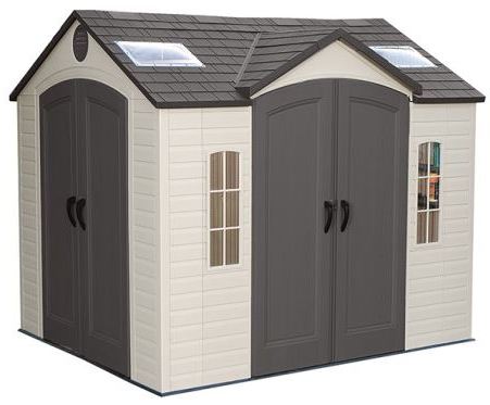 Lifetime 10 x 8 ft Dual Entry Storage Shed