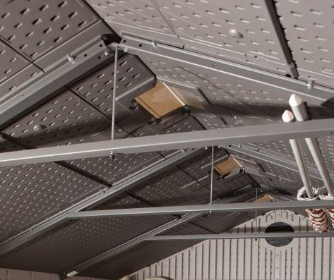 5 A-Frame Steel Trusses Deliver Reinforced Roof Support