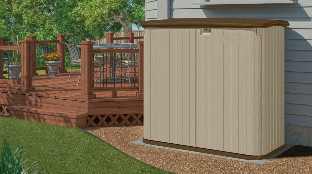 Outdoor Patio Storage Cabinet - Quality Plastic Sheds