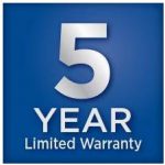 5 year Limited Warranty