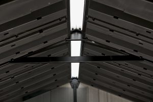Steel Reinforced Roof Structure