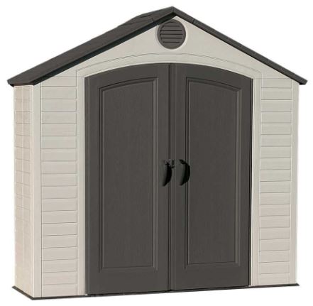 Lifetime 8 x 2.5 ft Shed