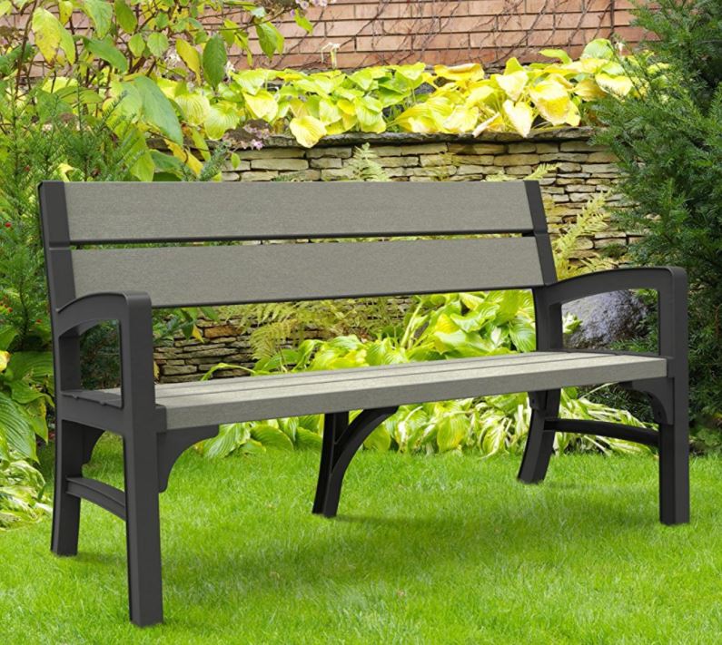 Resin Garden Bench Seat