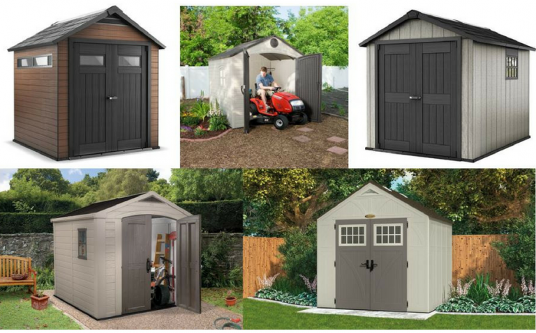 Varieties of Quality Plastic Sheds