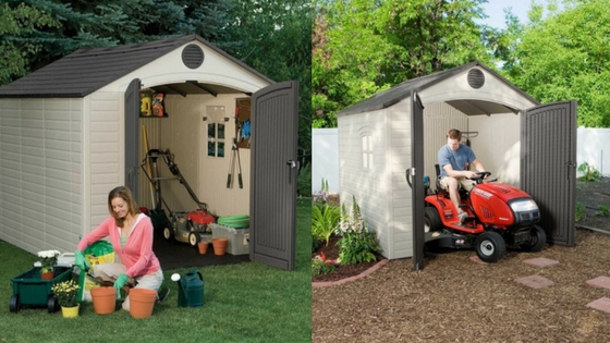 Resin Storage Sheds.. 459 300 Resin Sears Storage ...