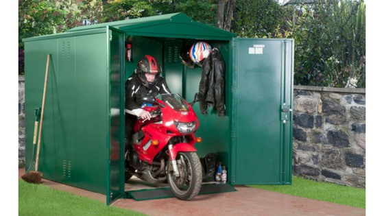 Motorbike Storage Shed UK