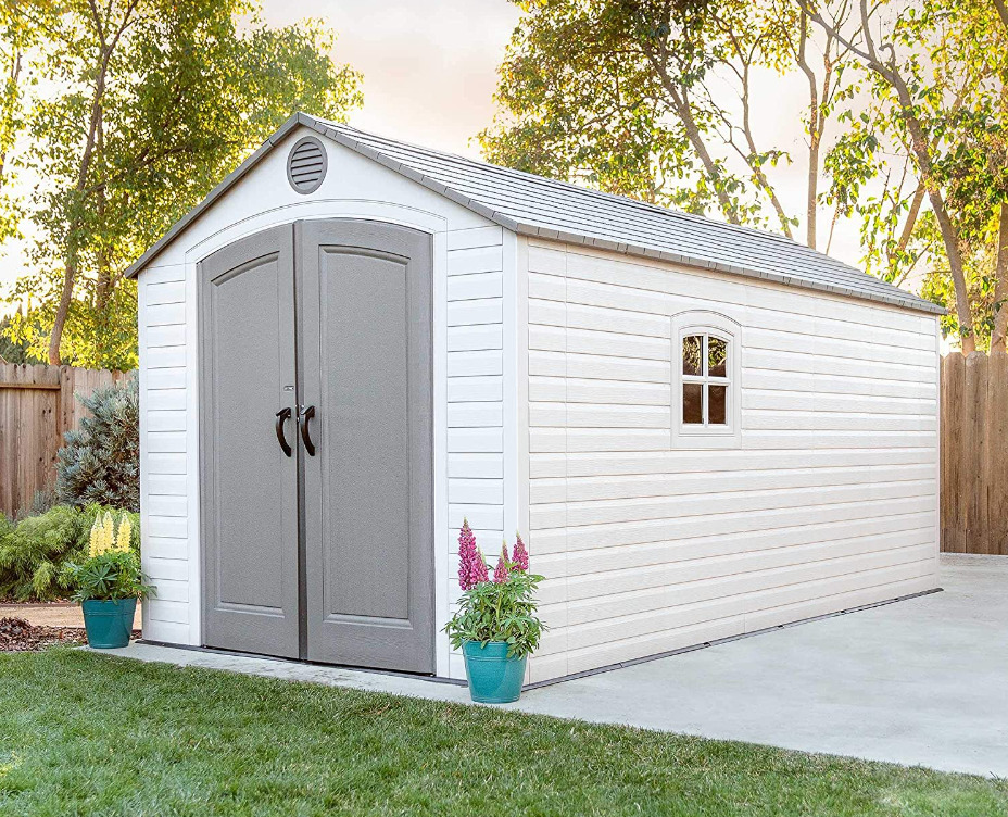 Lifetime 8 x 15 ft Resin Shed